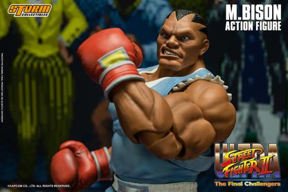 ULTRA STREET FIGHTER II THE FINAL CHALLENGERS - M.BISON ACTION FIGURE | ウルトラストリートファイターII ザ・ファイナルチャレンジャーズ アクションフィギュア バイソン