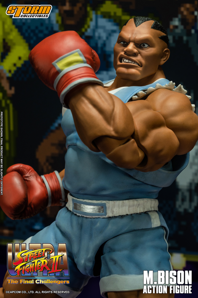 ULTRA STREET FIGHTER II THE FINAL CHALLENGERS - M.BISON ACTION FIGURE | ウルトラストリートファイターII ザ・ファイナルチャレンジャーズ アクションフィギュア バイソン