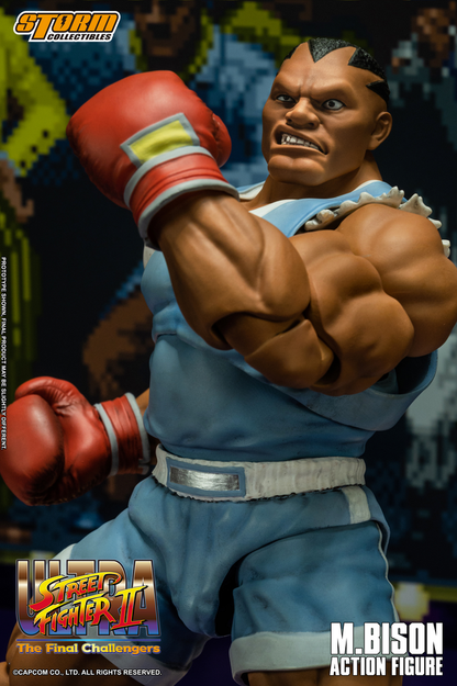 ULTRA STREET FIGHTER II THE FINAL CHALLENGERS - M.BISON ACTION FIGURE | ウルトラストリートファイターII ザ・ファイナルチャレンジャーズ アクションフィギュア バイソン