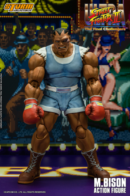 ULTRA STREET FIGHTER II THE FINAL CHALLENGERS - M.BISON ACTION FIGURE | ウルトラストリートファイターII ザ・ファイナルチャレンジャーズ アクションフィギュア バイソン