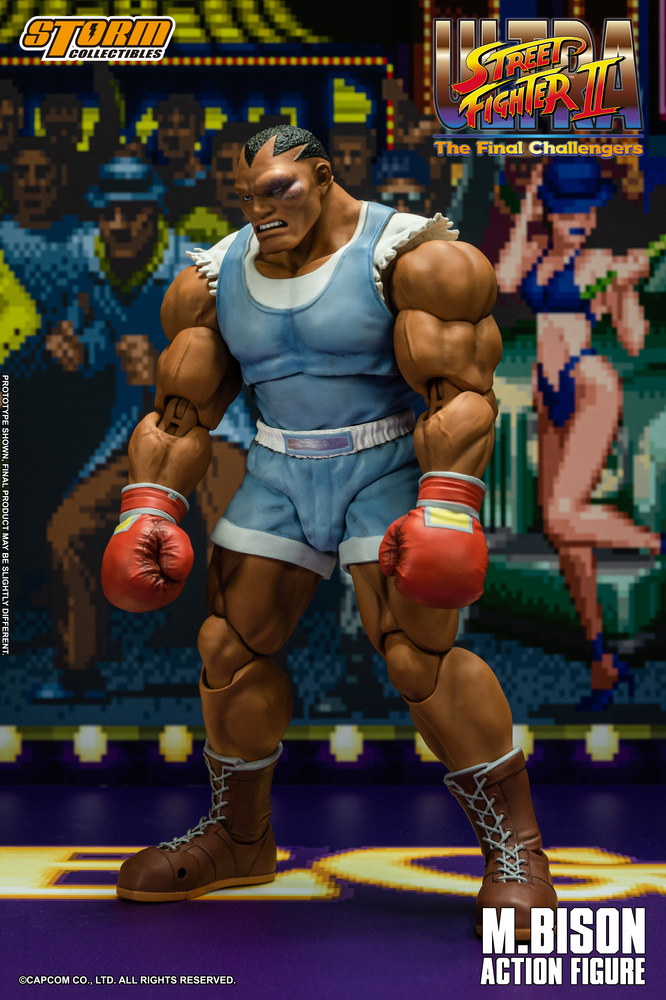 ULTRA STREET FIGHTER II THE FINAL CHALLENGERS - M.BISON ACTION FIGURE | ウルトラストリートファイターII ザ・ファイナルチャレンジャーズ アクションフィギュア バイソン