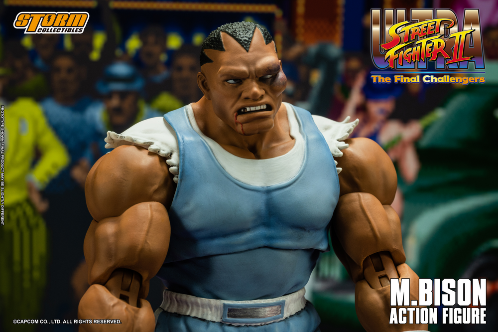ULTRA STREET FIGHTER II THE FINAL CHALLENGERS - M.BISON ACTION FIGURE | ウルトラストリートファイターII ザ・ファイナルチャレンジャーズ アクションフィギュア バイソン