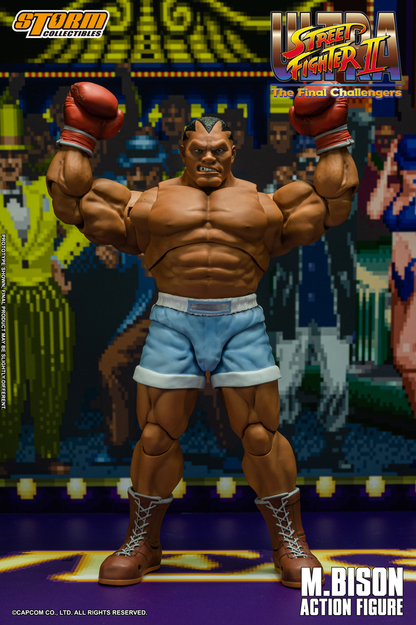 ULTRA STREET FIGHTER II THE FINAL CHALLENGERS - M.BISON ACTION FIGURE | ウルトラストリートファイターII ザ・ファイナルチャレンジャーズ アクションフィギュア バイソン