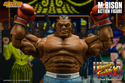 ULTRA STREET FIGHTER II THE FINAL CHALLENGERS - M.BISON ACTION FIGURE | ウルトラストリートファイターII ザ・ファイナルチャレンジャーズ アクションフィギュア バイソン