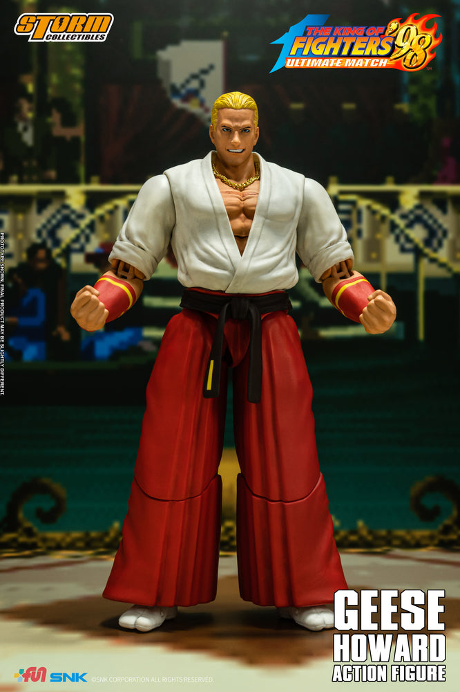 THE KING OF FIGHTERS ’98 ULTIMATE MATCH GEESE HOWARD ACTION FIGURE | ザ・キング・オブ・ファイターズ '98 アルティメットマッチ アクションフィギュア ギース・ハワード