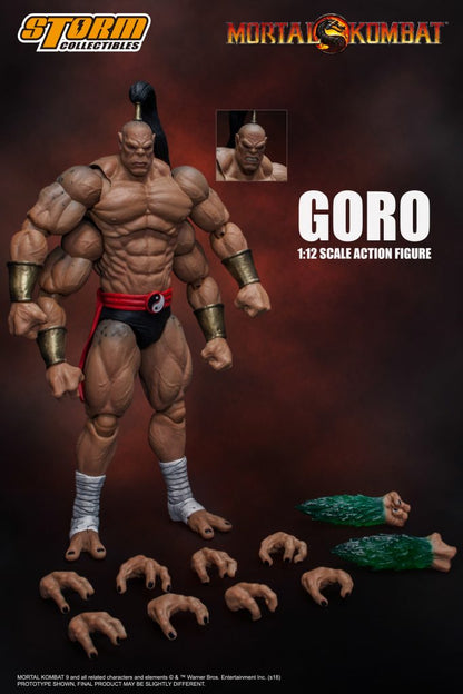 MORTAL KOMBAT 1/12 VS SERIES KLASSIC GORO | モータルコンバット 1/12 アクションフィギュア ゴロー
