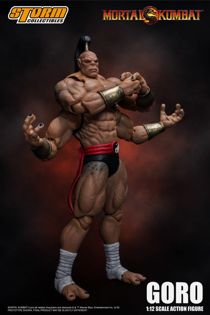MORTAL KOMBAT 1/12 VS SERIES KLASSIC GORO | モータルコンバット 1/12 アクションフィギュア ゴロー
