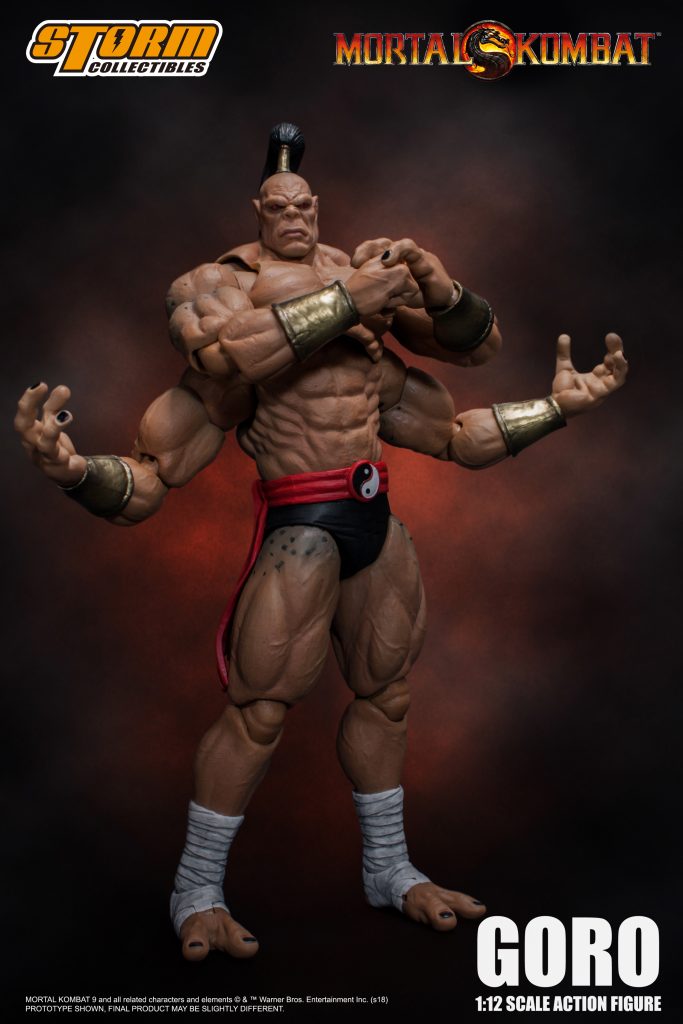 MORTAL KOMBAT 1/12 VS SERIES KLASSIC GORO | モータルコンバット 1/12 アクションフィギュア ゴロー