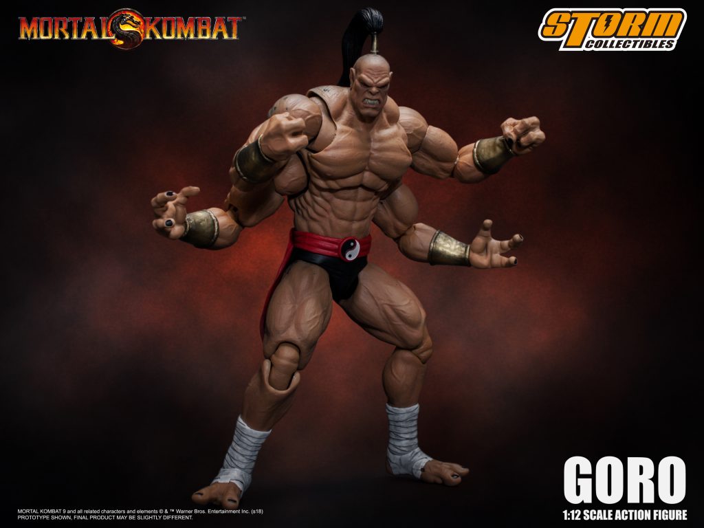 MORTAL KOMBAT 1/12 VS SERIES KLASSIC GORO | モータルコンバット 1/12 アクションフィギュア ゴロー