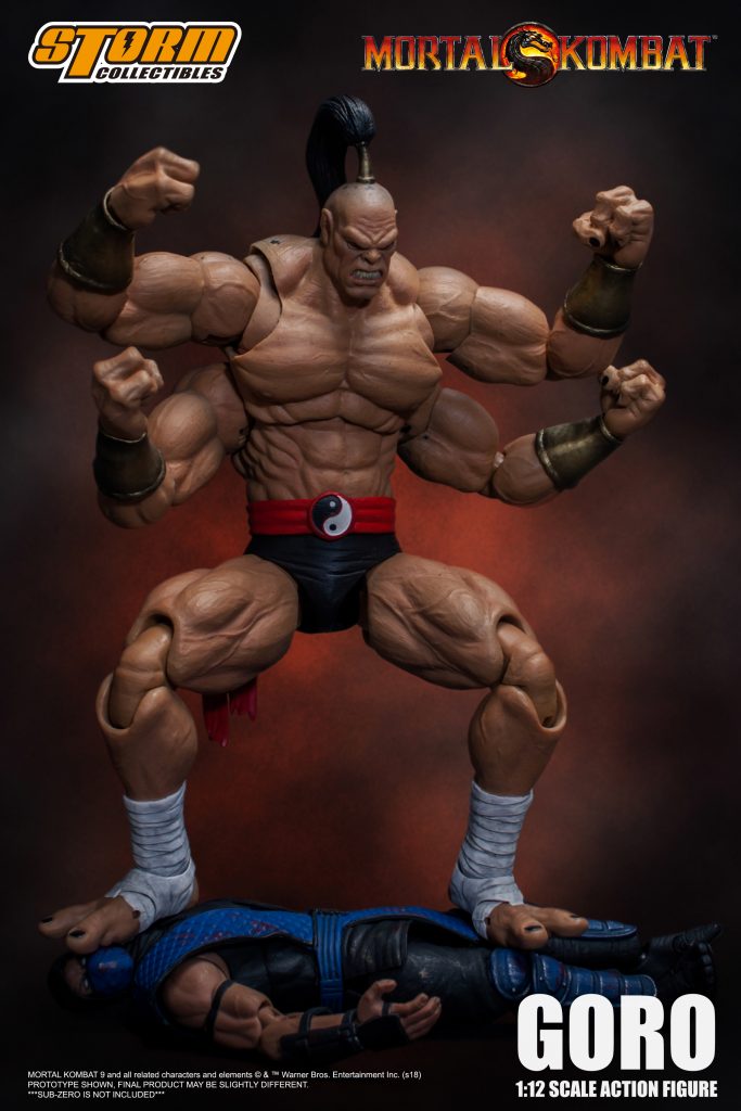 MORTAL KOMBAT 1/12 VS SERIES KLASSIC GORO | モータルコンバット 1/12 アクションフィギュア ゴロー