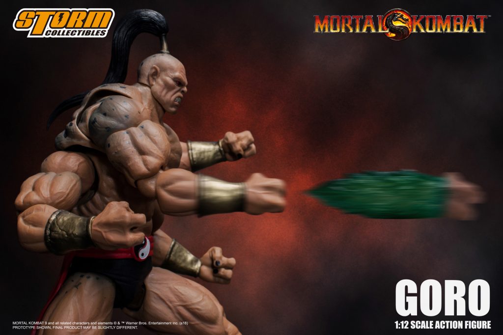 MORTAL KOMBAT 1/12 VS SERIES KLASSIC GORO | モータルコンバット 1/12 アクションフィギュア ゴロー