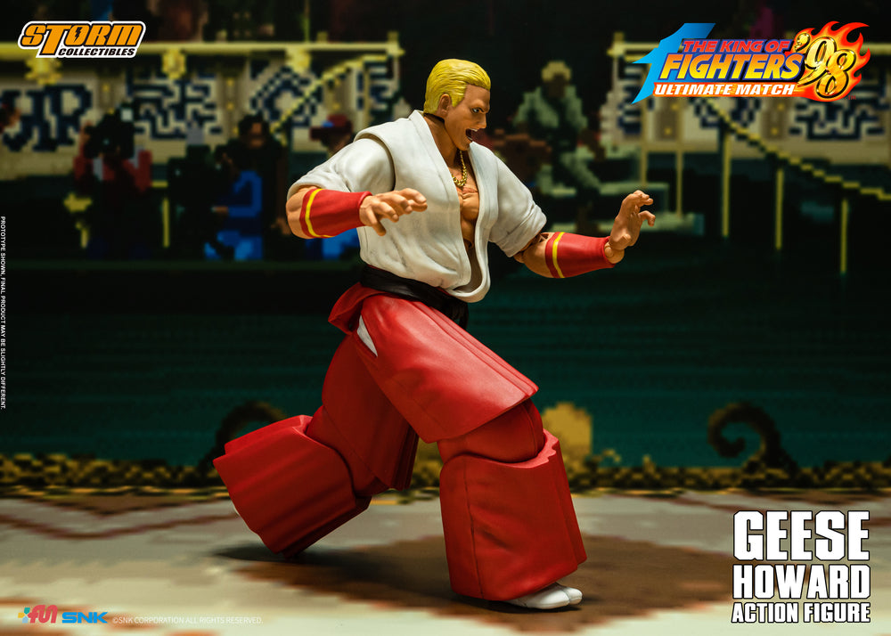THE KING OF FIGHTERS ’98 ULTIMATE MATCH GEESE HOWARD ACTION FIGURE | ザ・キング・オブ・ファイターズ '98 アルティメットマッチ アクションフィギュア ギース・ハワード