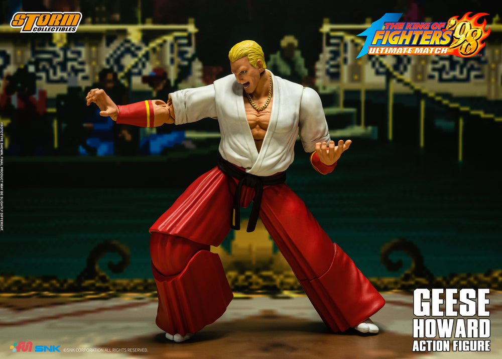 THE KING OF FIGHTERS ’98 ULTIMATE MATCH GEESE HOWARD ACTION FIGURE | ザ・キング・オブ・ファイターズ '98 アルティメットマッチ アクションフィギュア ギース・ハワード