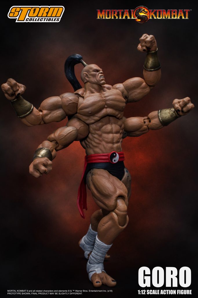 MORTAL KOMBAT 1/12 VS SERIES KLASSIC GORO | モータルコンバット 1/12 アクションフィギュア ゴロー
