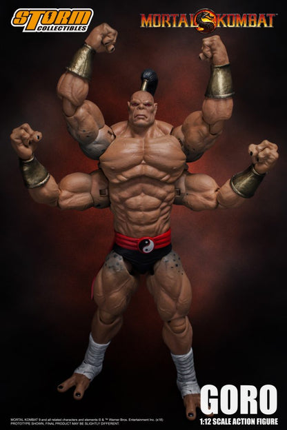 MORTAL KOMBAT 1/12 VS SERIES KLASSIC GORO | モータルコンバット 1/12 アクションフィギュア ゴロー