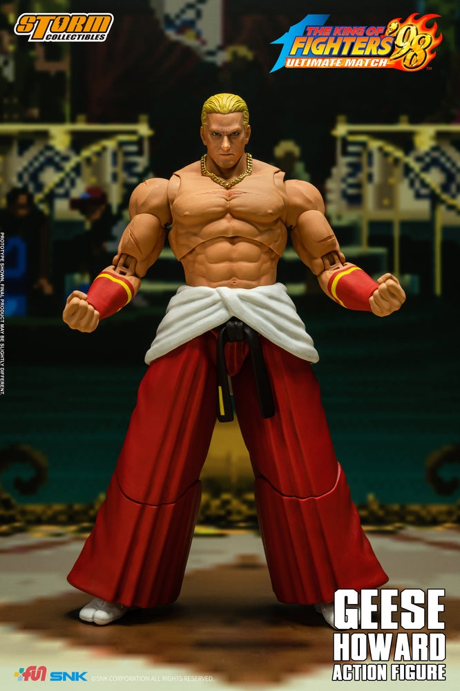 ストームコレクティブルズ ギース ハワード KOF98 THE KING OF FIGHTERS '98 ULTIMATE MATCH GEESE HOWARD ACTION FIGURE