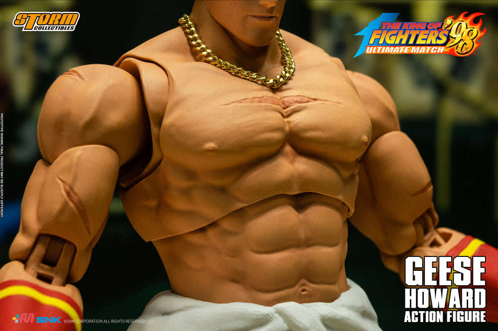 THE KING OF FIGHTERS '98 ULTIMATE MATCH GEESE HOWARD ACTION FIGURE