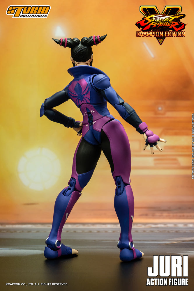 STREET FIGHTER V CHAMPION EDITION - JURI ACTION FIGURE | ストリートファイターV チャンピオンエディション アクションフィギュア ハン・ジュリ