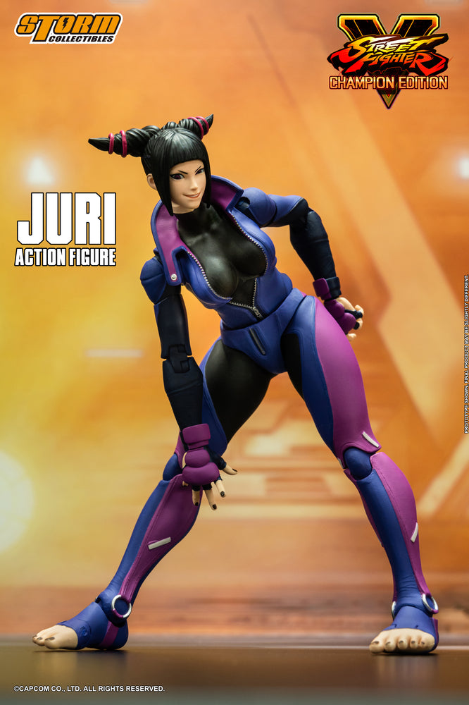 STREET FIGHTER V CHAMPION EDITION - JURI ACTION FIGURE | ストリートファイターV チャンピオンエディション アクションフィギュア ハン・ジュリ