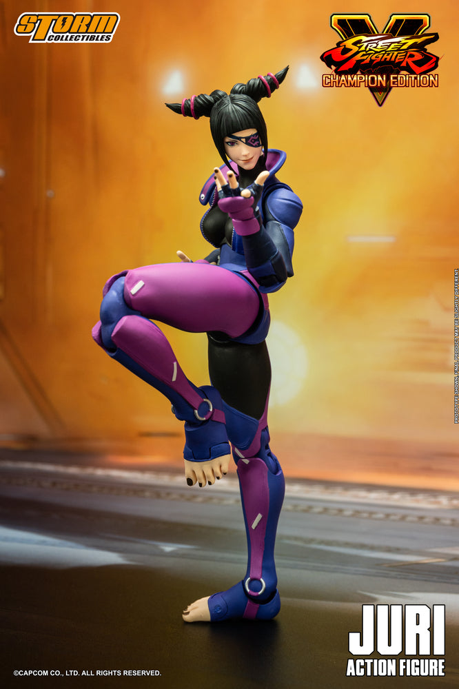 STREET FIGHTER V CHAMPION EDITION - JURI ACTION FIGURE | ストリートファイターV チャンピオンエディション アクションフィギュア ハン・ジュリ