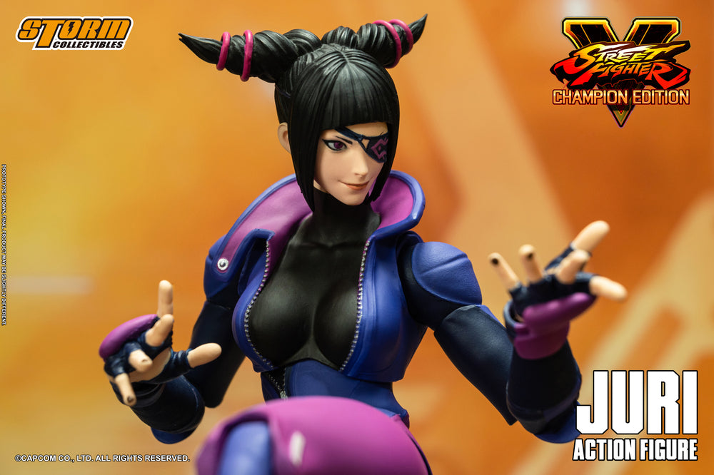 STREET FIGHTER V CHAMPION EDITION - JURI ACTION FIGURE | ストリートファイターV チャンピオンエディション アクションフィギュア ハン・ジュリ