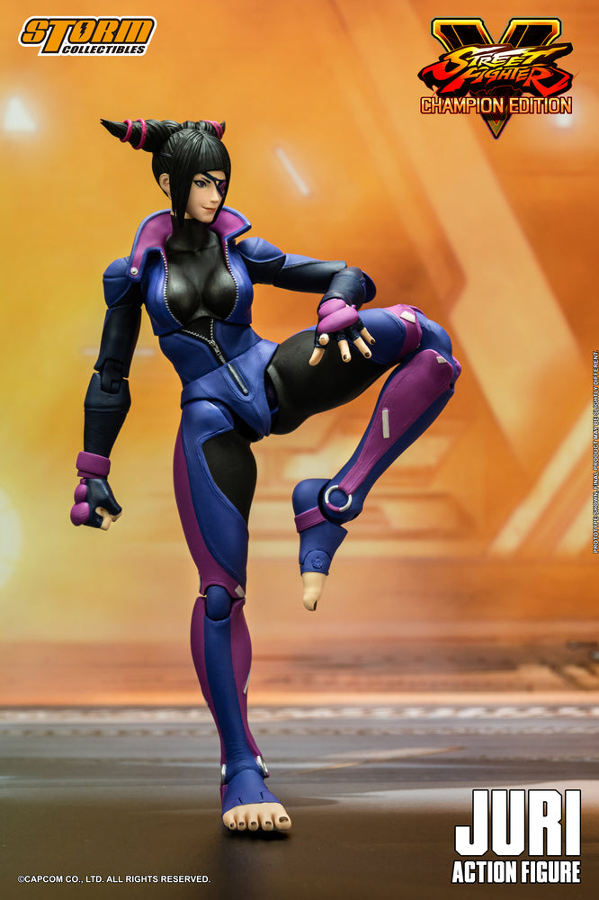STREET FIGHTER V CHAMPION EDITION - JURI ACTION FIGURE | ストリートファイターV チャンピオンエディション アクションフィギュア ハン・ジュリ