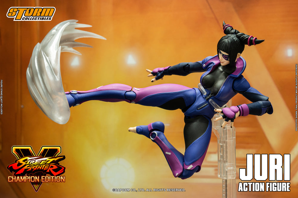 STREET FIGHTER V CHAMPION EDITION - JURI ACTION FIGURE | ストリートファイターV チャンピオンエディション アクションフィギュア ハン・ジュリ