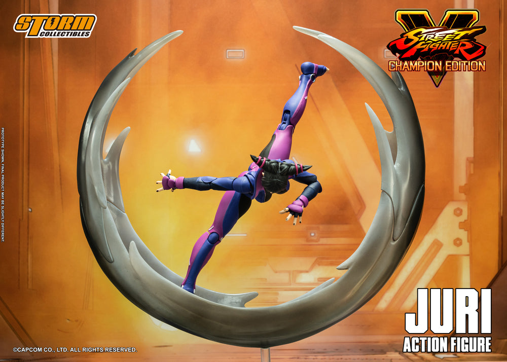 STREET FIGHTER V CHAMPION EDITION - JURI ACTION FIGURE | ストリートファイターV チャンピオンエディション アクションフィギュア ハン・ジュリ