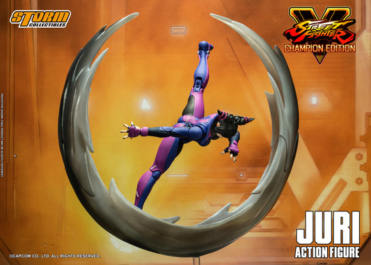 STREET FIGHTER V CHAMPION EDITION - JURI ACTION FIGURE | ストリートファイターV チャンピオンエディション アクションフィギュア ハン・ジュリ