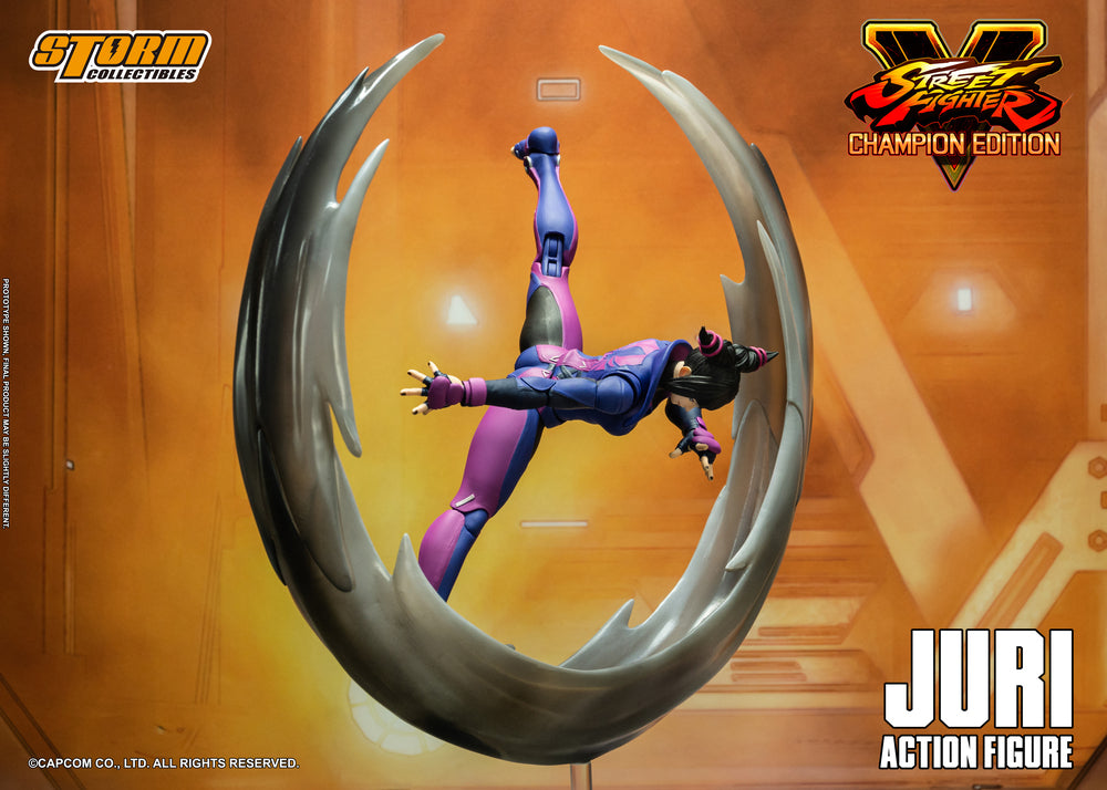 STREET FIGHTER V CHAMPION EDITION - JURI ACTION FIGURE | ストリートファイターV チャンピオンエディション アクションフィギュア ハン・ジュリ