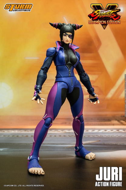STREET FIGHTER V CHAMPION EDITION - JURI ACTION FIGURE | ストリートファイターV チャンピオンエディション アクションフィギュア ハン・ジュリ