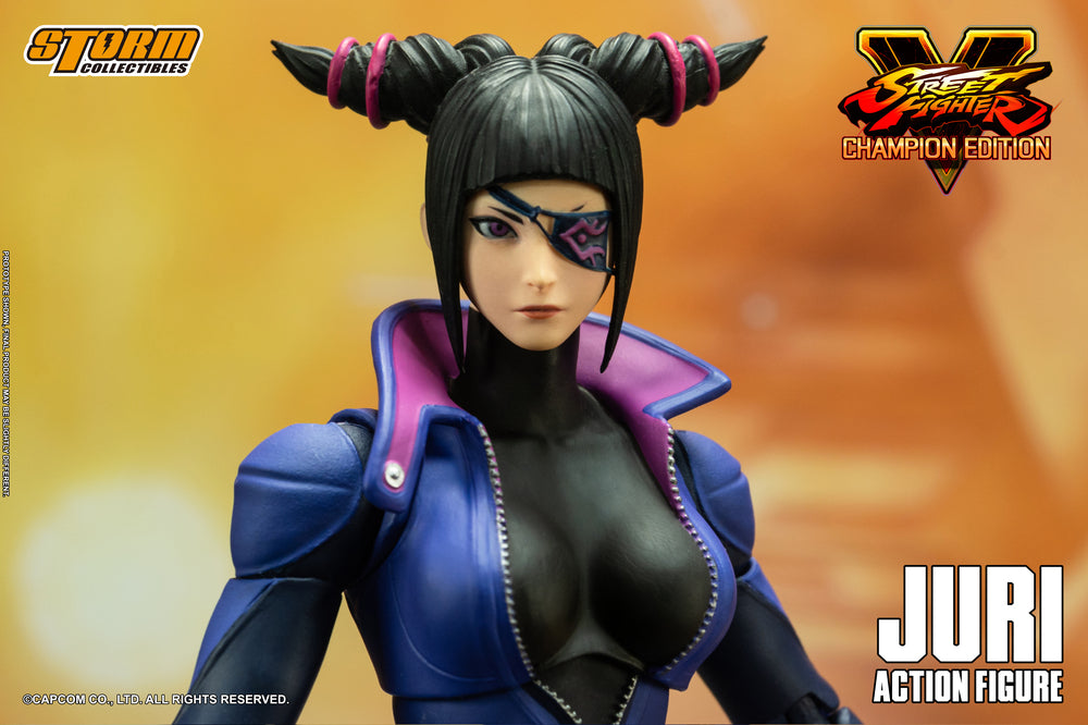 STREET FIGHTER V CHAMPION EDITION - JURI ACTION FIGURE | ストリートファイターV チャンピオンエディション アクションフィギュア ハン・ジュリ