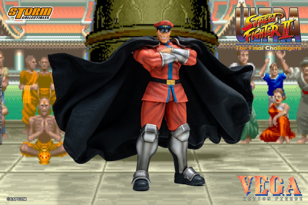 ULTRA STREET FIGHTER II THE FINAL CHALLENGERS - VEGA ACTION FIGURE | ウルトラストリートファイターII ザ・ファイナルチャレンジャーズ アクションフィギュア ベガ