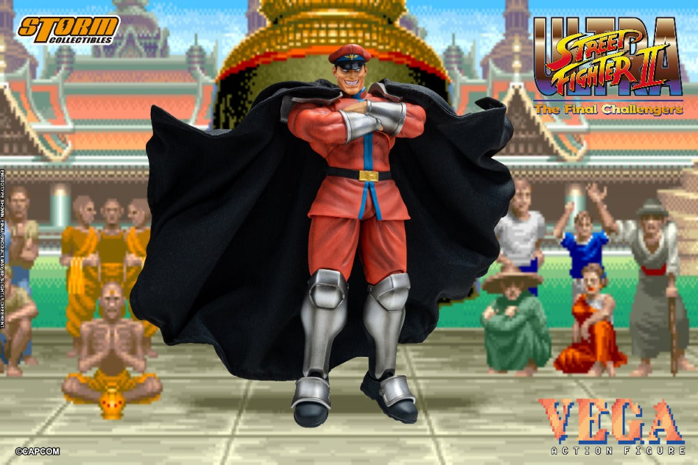 ULTRA STREET FIGHTER II THE FINAL CHALLENGERS - VEGA ACTION FIGURE | ウルトラストリートファイターII ザ・ファイナルチャレンジャーズ アクションフィギュア ベガ