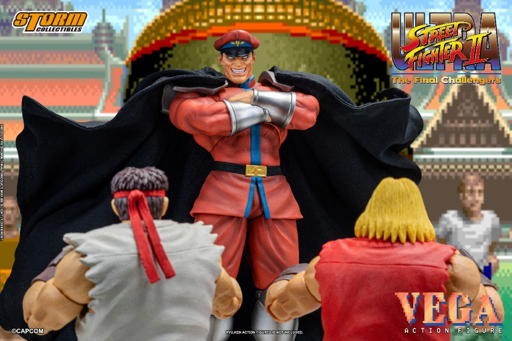 ULTRA STREET FIGHTER II THE FINAL CHALLENGERS - VEGA ACTION FIGURE