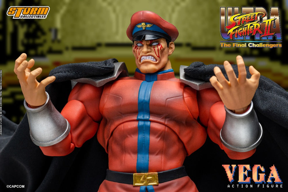 ULTRA STREET FIGHTER II THE FINAL CHALLENGERS - VEGA ACTION FIGURE | ウルトラストリートファイターII ザ・ファイナルチャレンジャーズ アクションフィギュア ベガ