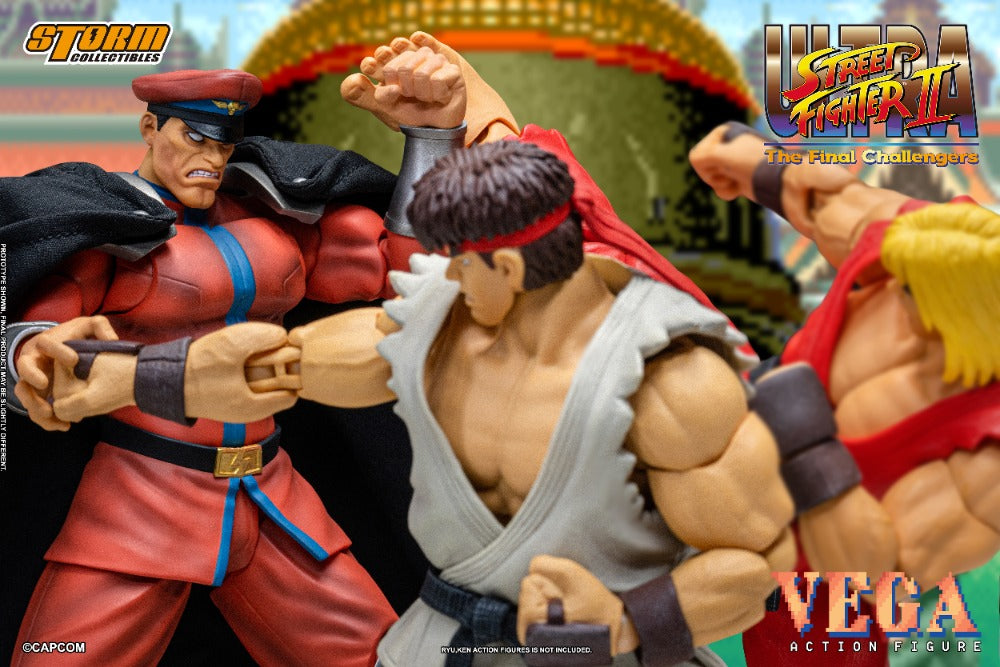 ULTRA STREET FIGHTER II THE FINAL CHALLENGERS - VEGA ACTION FIGURE | ウルトラストリートファイターII ザ・ファイナルチャレンジャーズ アクションフィギュア ベガ