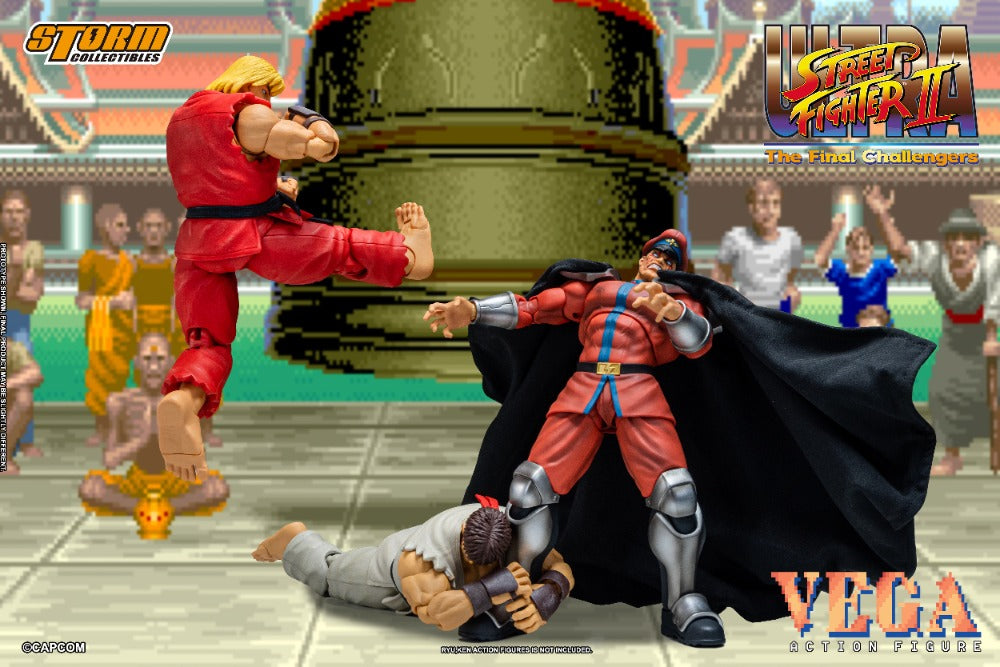 ULTRA STREET FIGHTER II THE FINAL CHALLENGERS - VEGA ACTION FIGURE | ウルトラストリートファイターII ザ・ファイナルチャレンジャーズ アクションフィギュア ベガ
