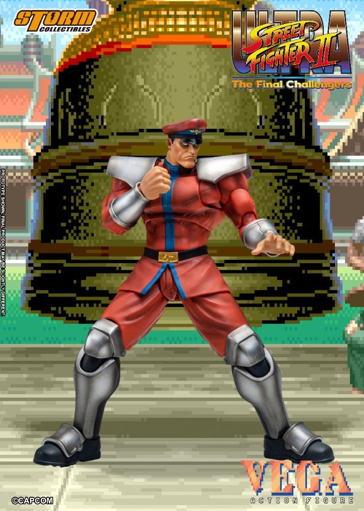 ULTRA STREET FIGHTER II THE FINAL CHALLENGERS - VEGA ACTION FIGURE | ウルトラストリートファイターII ザ・ファイナルチャレンジャーズ アクションフィギュア ベガ
