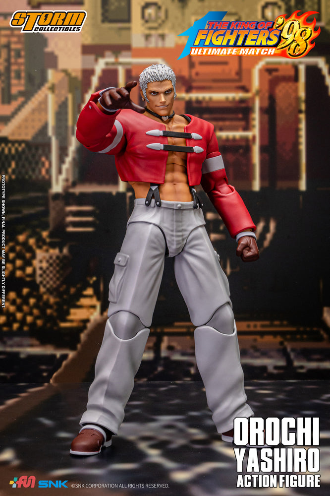 THE KING OF FIGHTERS ’98 ULTIMATE MATCH OROCHI YASHIRO ACTION FIGURE | ザ・キング・オブ・ファイターズ '98 アルティメットマッチ アクションフィギュア 乾いた大地の社