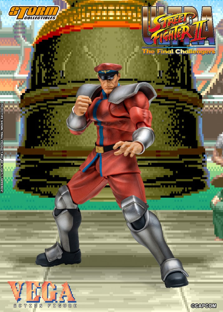 ULTRA STREET FIGHTER II THE FINAL CHALLENGERS - VEGA ACTION FIGURE | ウルトラストリートファイターII ザ・ファイナルチャレンジャーズ アクションフィギュア ベガ