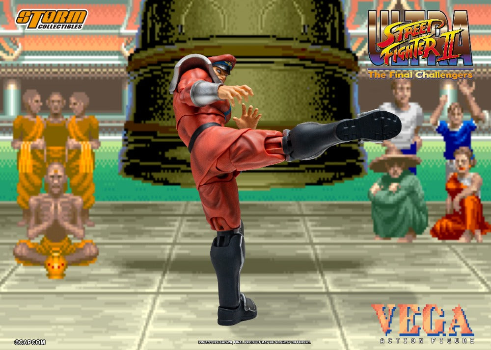 ULTRA STREET FIGHTER II THE FINAL CHALLENGERS - VEGA ACTION FIGURE | ウルトラストリートファイターII ザ・ファイナルチャレンジャーズ アクションフィギュア ベガ