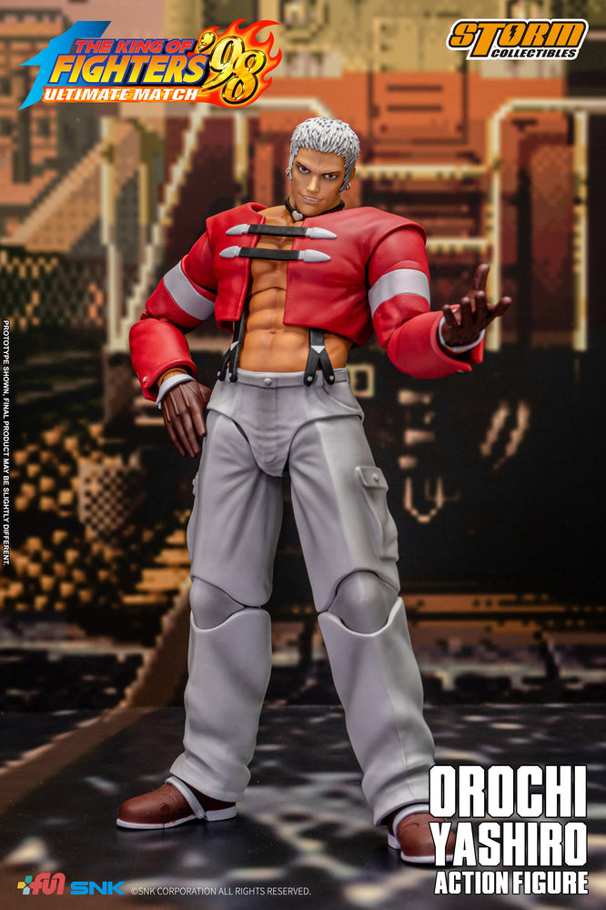 THE KING OF FIGHTERS ’98 ULTIMATE MATCH OROCHI YASHIRO ACTION FIGURE | ザ・キング・オブ・ファイターズ '98 アルティメットマッチ アクションフィギュア 乾いた大地の社