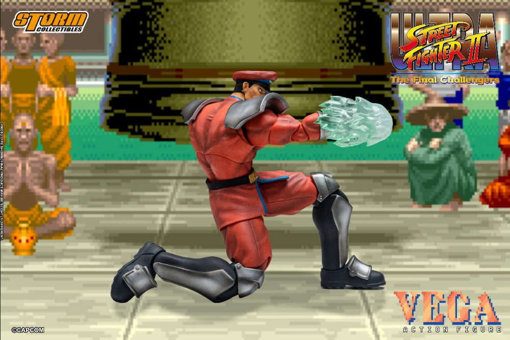 ULTRA STREET FIGHTER II THE FINAL CHALLENGERS - VEGA ACTION FIGURE | ウルトラストリートファイターII ザ・ファイナルチャレンジャーズ アクションフィギュア ベガ