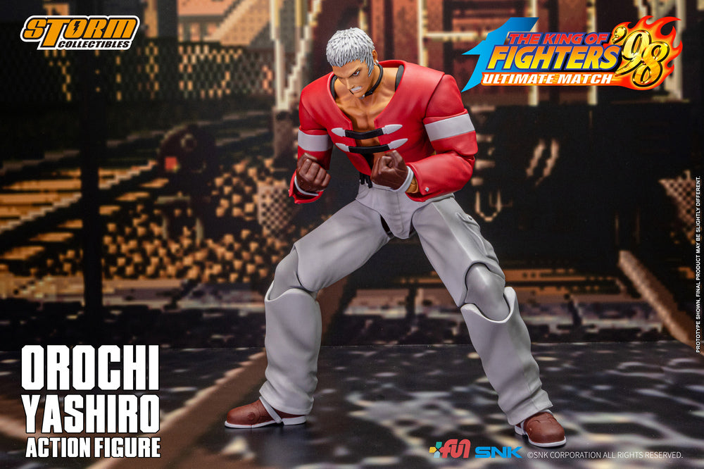THE KING OF FIGHTERS ’98 ULTIMATE MATCH OROCHI YASHIRO ACTION FIGURE | ザ・キング・オブ・ファイターズ '98 アルティメットマッチ アクションフィギュア 乾いた大地の社