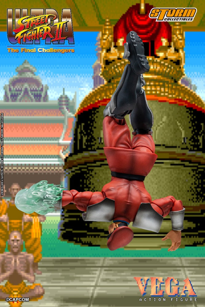 ULTRA STREET FIGHTER II THE FINAL CHALLENGERS - VEGA ACTION FIGURE | ウルトラストリートファイターII ザ・ファイナルチャレンジャーズ アクションフィギュア ベガ