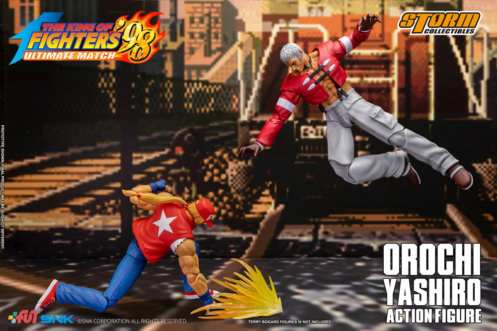THE KING OF FIGHTERS ’98 ULTIMATE MATCH OROCHI YASHIRO ACTION FIGURE | ザ・キング・オブ・ファイターズ '98 アルティメットマッチ アクションフィギュア 乾いた大地の社