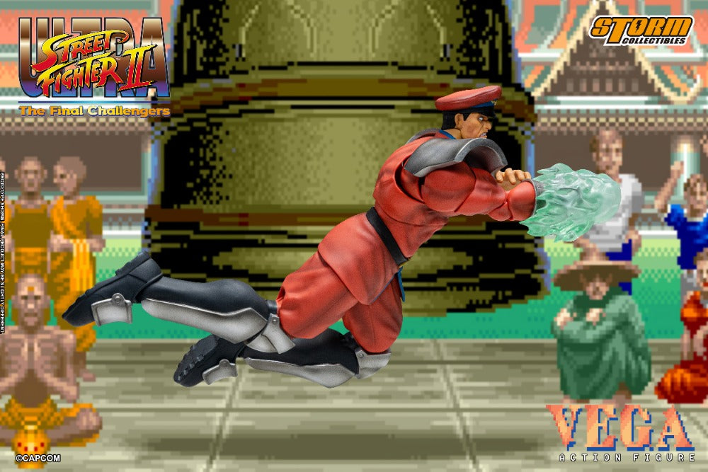 ULTRA STREET FIGHTER II THE FINAL CHALLENGERS - VEGA ACTION FIGURE | ウルトラストリートファイターII ザ・ファイナルチャレンジャーズ アクションフィギュア ベガ