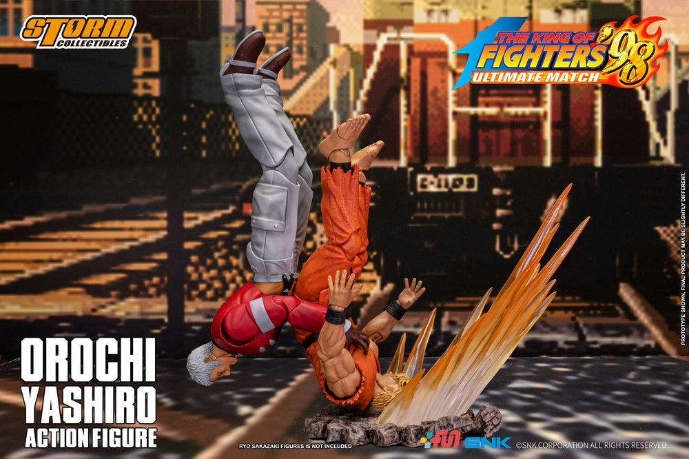 THE KING OF FIGHTERS ’98 ULTIMATE MATCH OROCHI YASHIRO ACTION FIGURE | ザ・キング・オブ・ファイターズ '98 アルティメットマッチ アクションフィギュア 乾いた大地の社