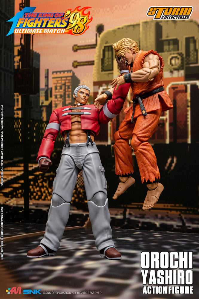 THE KING OF FIGHTERS ’98 ULTIMATE MATCH OROCHI YASHIRO ACTION FIGURE | ザ・キング・オブ・ファイターズ '98 アルティメットマッチ アクションフィギュア 乾いた大地の社
